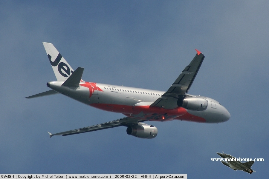 9V-JSH, 2005 Airbus A320-232 C/N 2604, Jetstar Asia