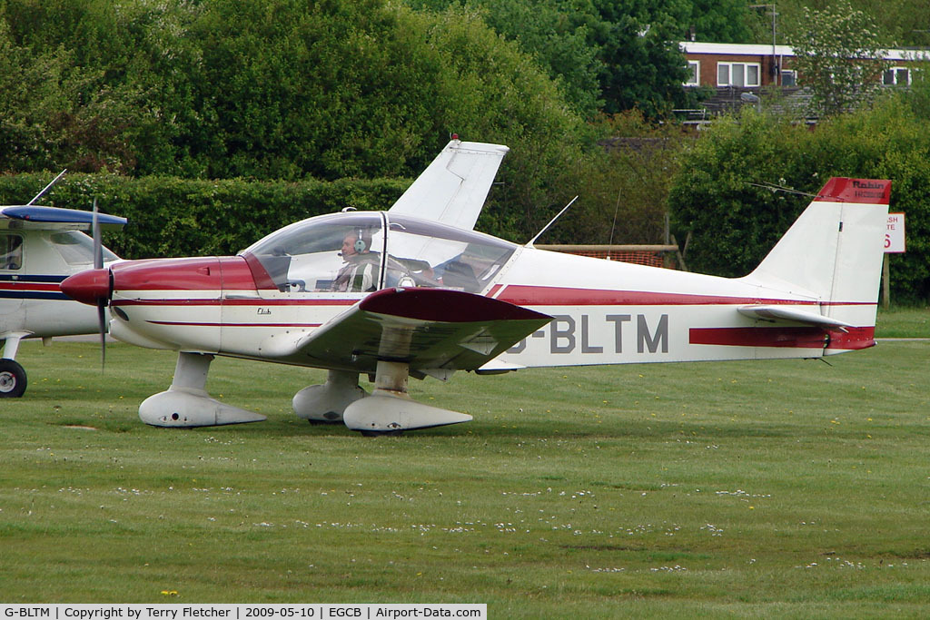G-BLTM, 1976 Robin HR-200-100 Club C/N 96, 1976 Robin HR200/100 at City Airport Manchester (Barton)