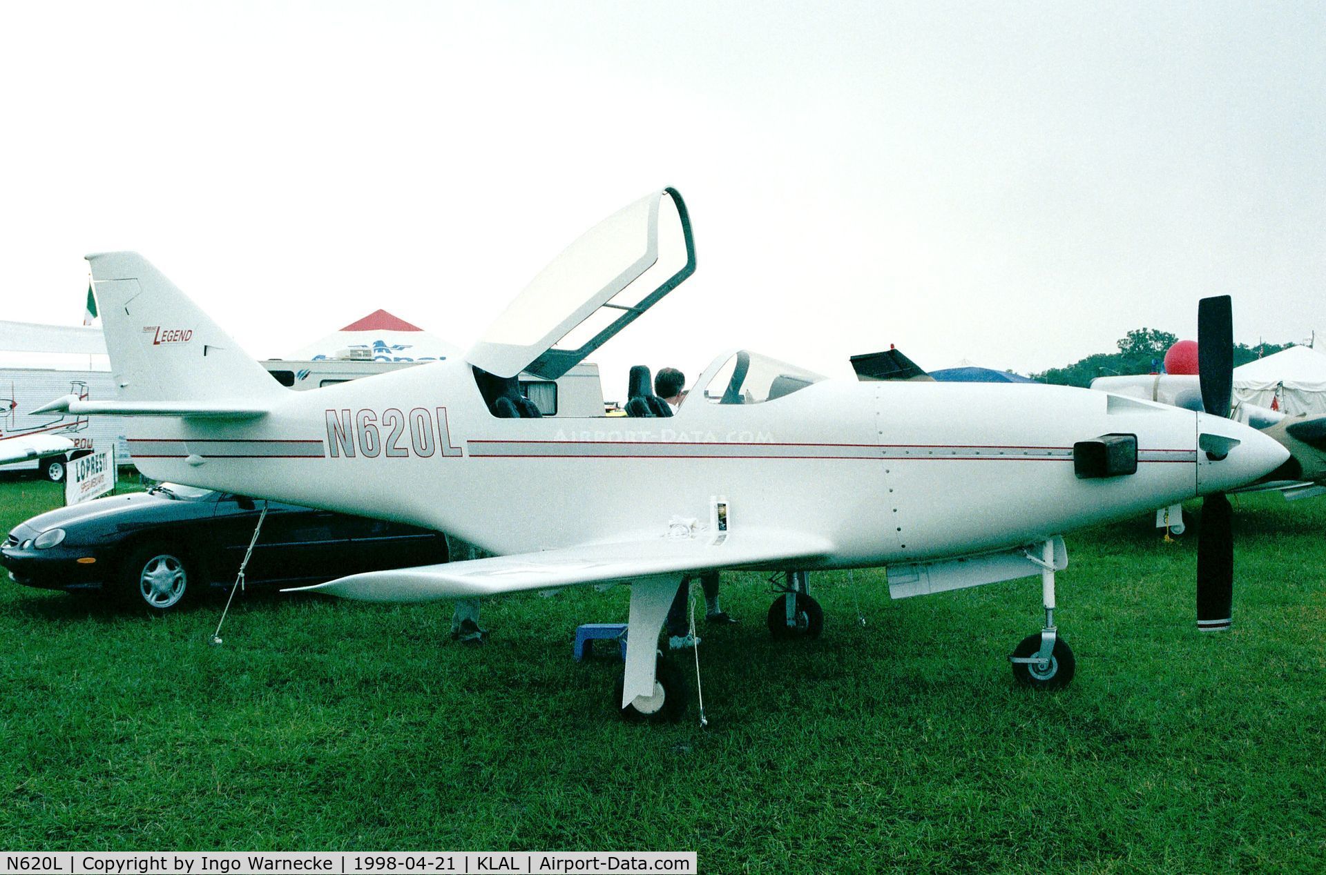 N620L, 1996 Performance Aircraft Legend C/N 001, Ackland Turbine Legend at Sun 'n Fun 1998, Lakeland FL