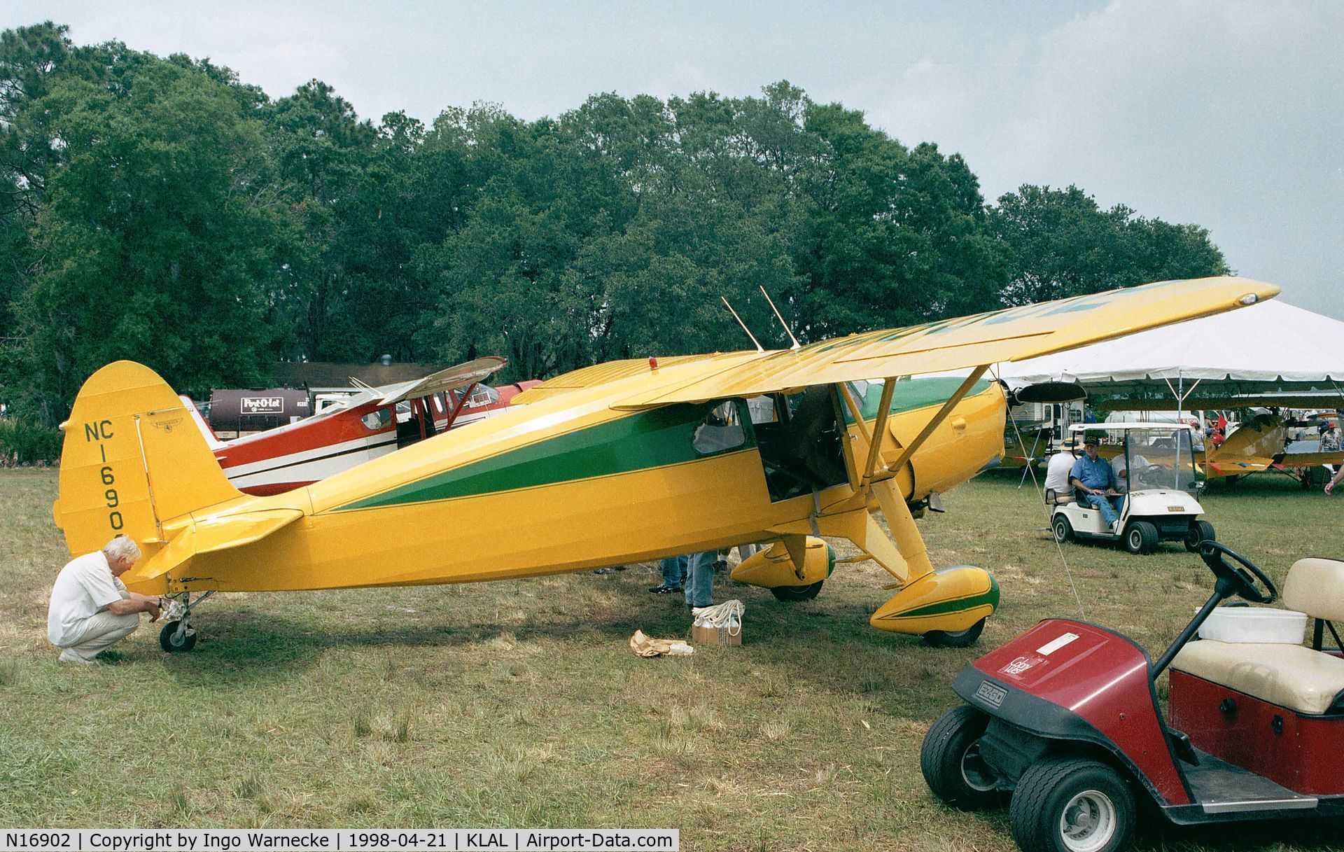 N16902, 1937 Fairchild 24 H C/N 3211, Fairchild 24 H Deluxe at Sun 'n Fun 1998, Lakeland FL