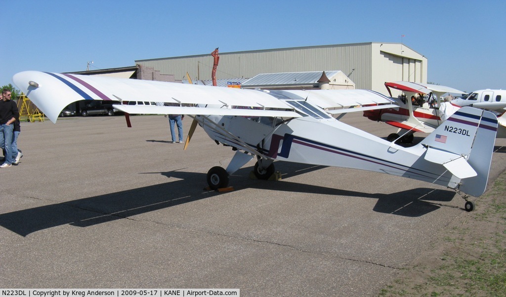N223DL, 1996 Denney Kitfox Model 3 C/N 1169, 2009 Blaine Aviation Weekend