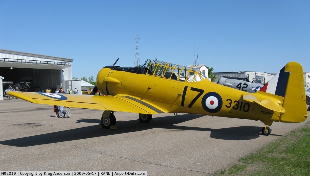 N92019, 1941 Canadian Car & Foundry T-6 Harvard Mk.II C/N 07-184, 2009 Blaine Aviation Weekend