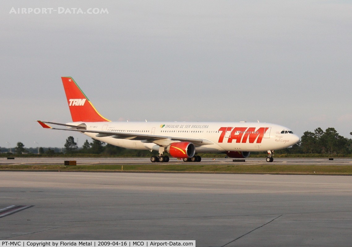 PT-MVC, 1998 Airbus A330-223 C/N 247, TAM A330-200 Magic Red Carpet