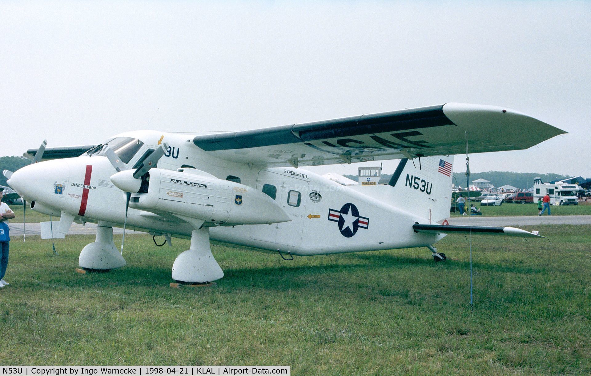 N53U, Dornier Do-28D-2 C/N 4173, Dornier Do 28D-2 Skyservant at 1998 Sun 'n Fun, Lakeland FL