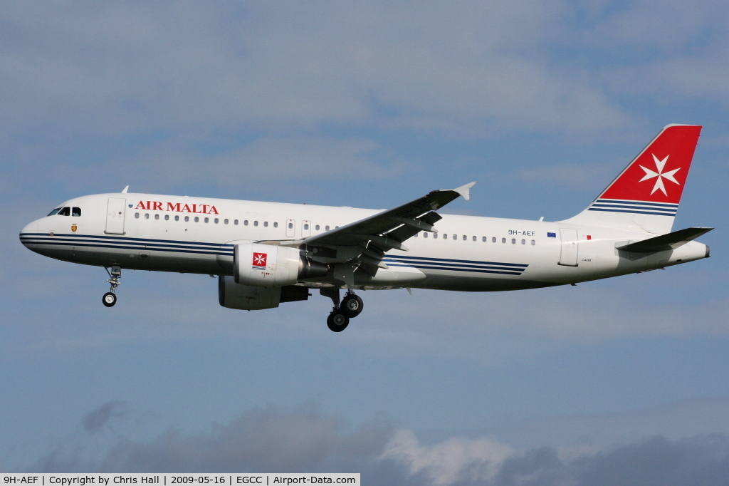 9H-AEF, 2003 Airbus A320-214 C/N 2142, Air Malta