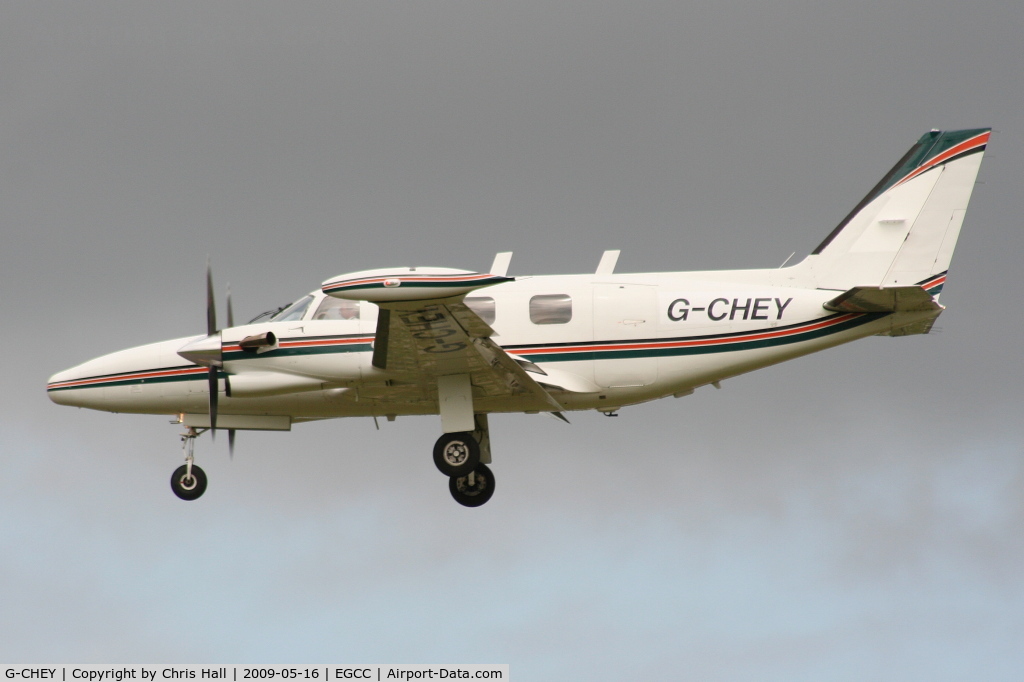 G-CHEY, 1981 Piper PA-31T2-620 Cheyenne IIXL C/N 31T-8166033, PROVIDENT PARTNERS LTD