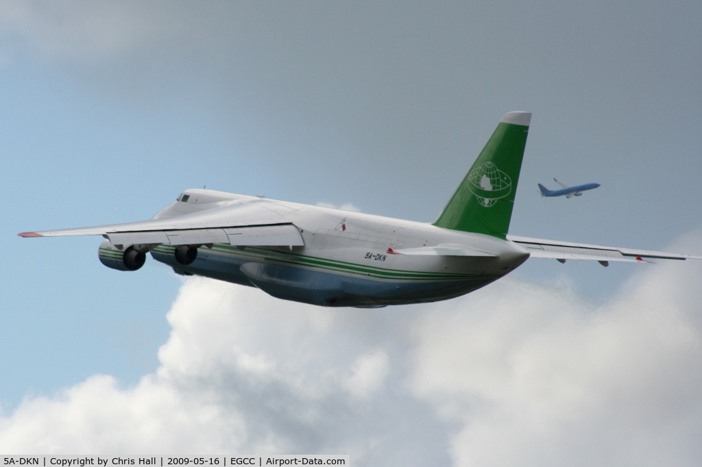 5A-DKN, 1994 Antonov An-124-100 Ruslan C/N 19530502762, Libyan Air Cargo