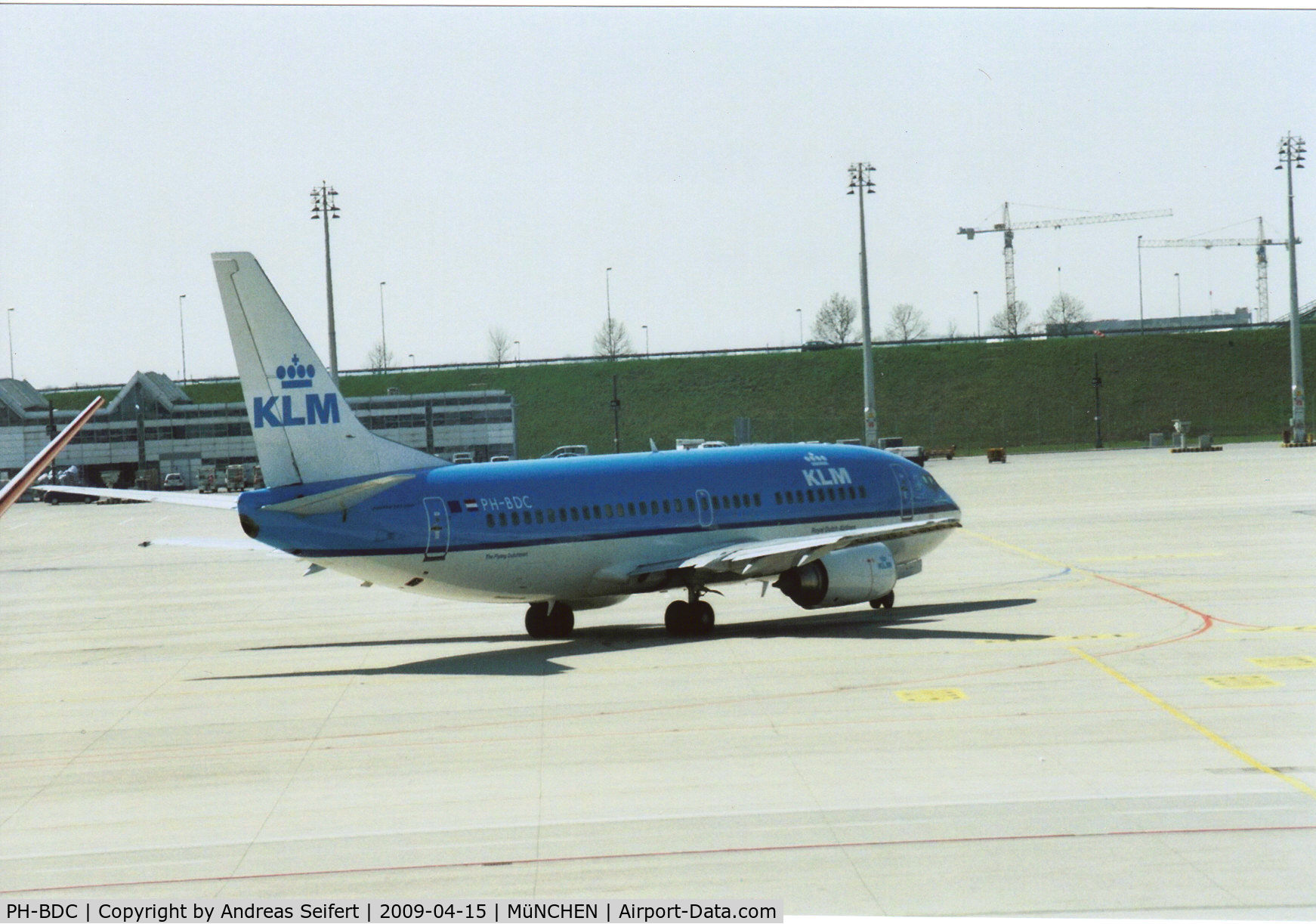 PH-BDC, 1986 Boeing 737-306 C/N 23539, München Flughafen 15.4.2009