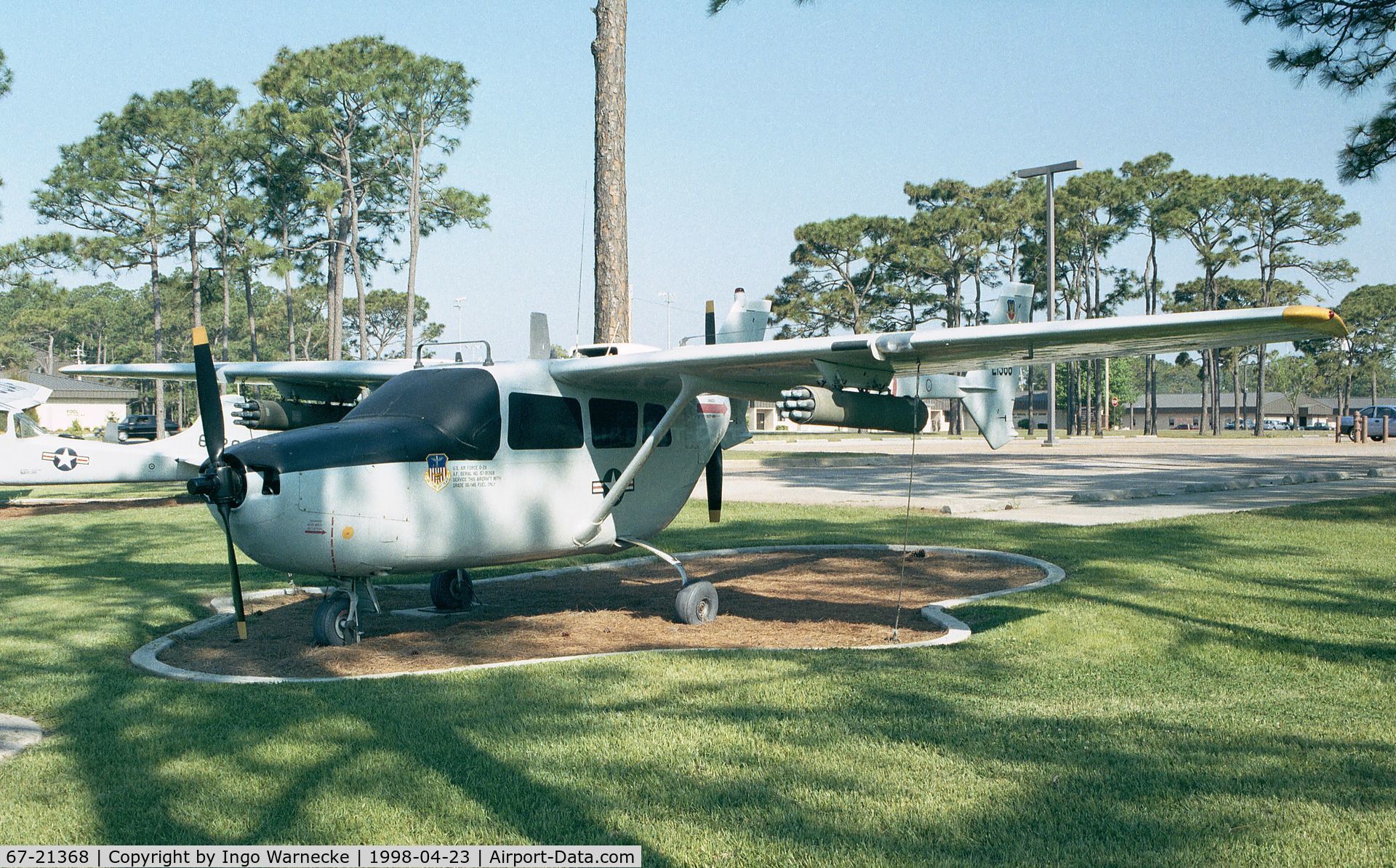 67-21368, 1967 Cessna O-2A Super Skymaster Super Skymaster C/N 337M-0074, Cessna O-2A Super Skymaster of USAF at Hurlburt Field historic aircraft park