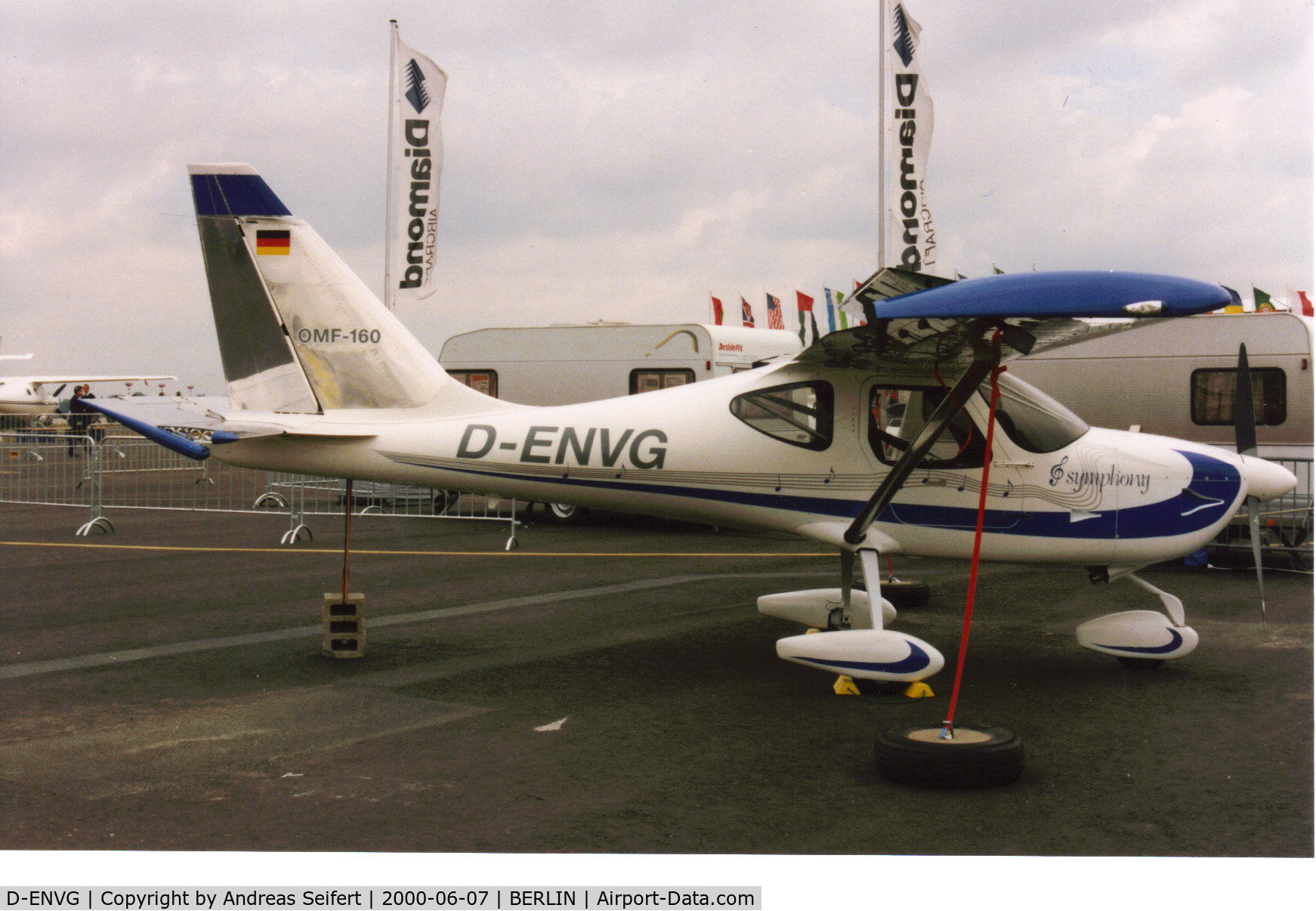 D-ENVG, 2000 OMF 100-160 Symphony C/N 0002, Berlin ILA 7.6.2000