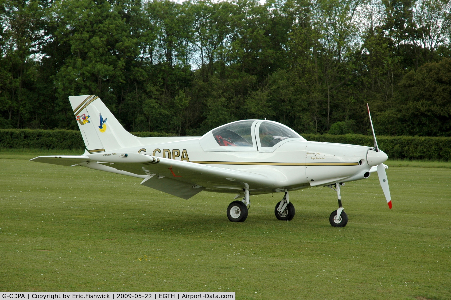 G-CDPA, 2005 Alpi Aviation Pioneer 300 C/N PFA 330-14415, 3. G-CDPA visiting Shuttleworth (Old Warden) Aerodrome.