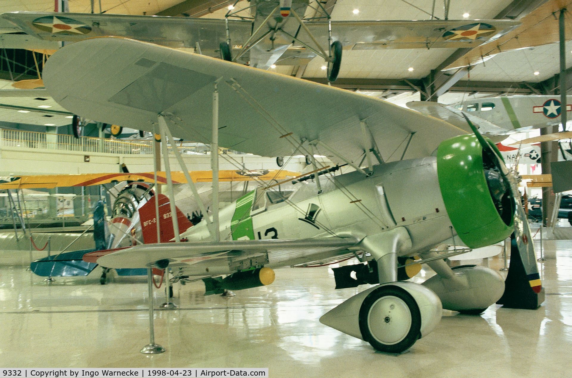 9332, 1937 Curtiss BFC-2 Goshawk C/N Not found 9332, Curtiss BFC-2 Goshawk at the Museum of Naval Aviation, Pensacola FL