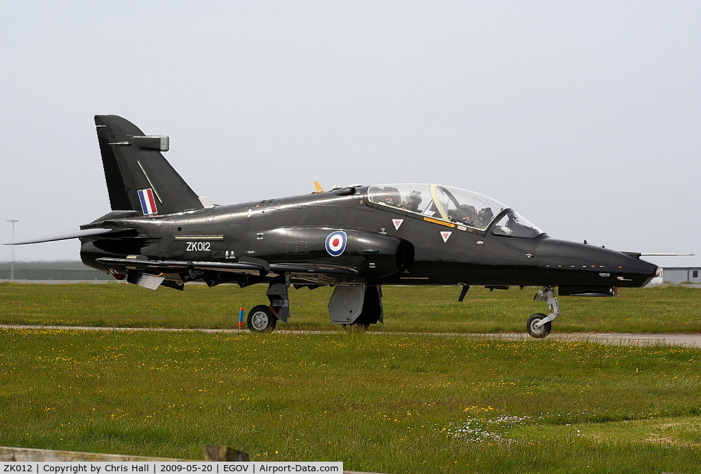 ZK012, 2008 British Aerospace Hawk T2 C/N RT003/1241, BAe Hawk T2