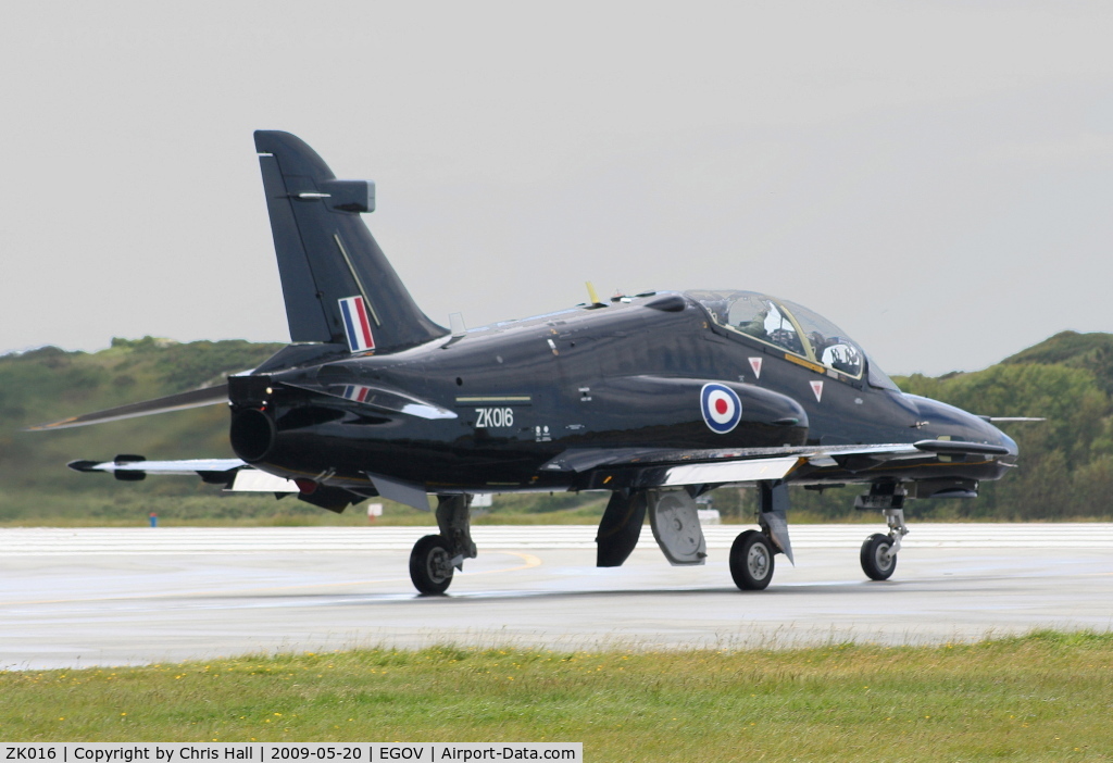 ZK016, 2008 British Aerospace Hawk T2 C/N RT007/1245, BAe Hawk T2