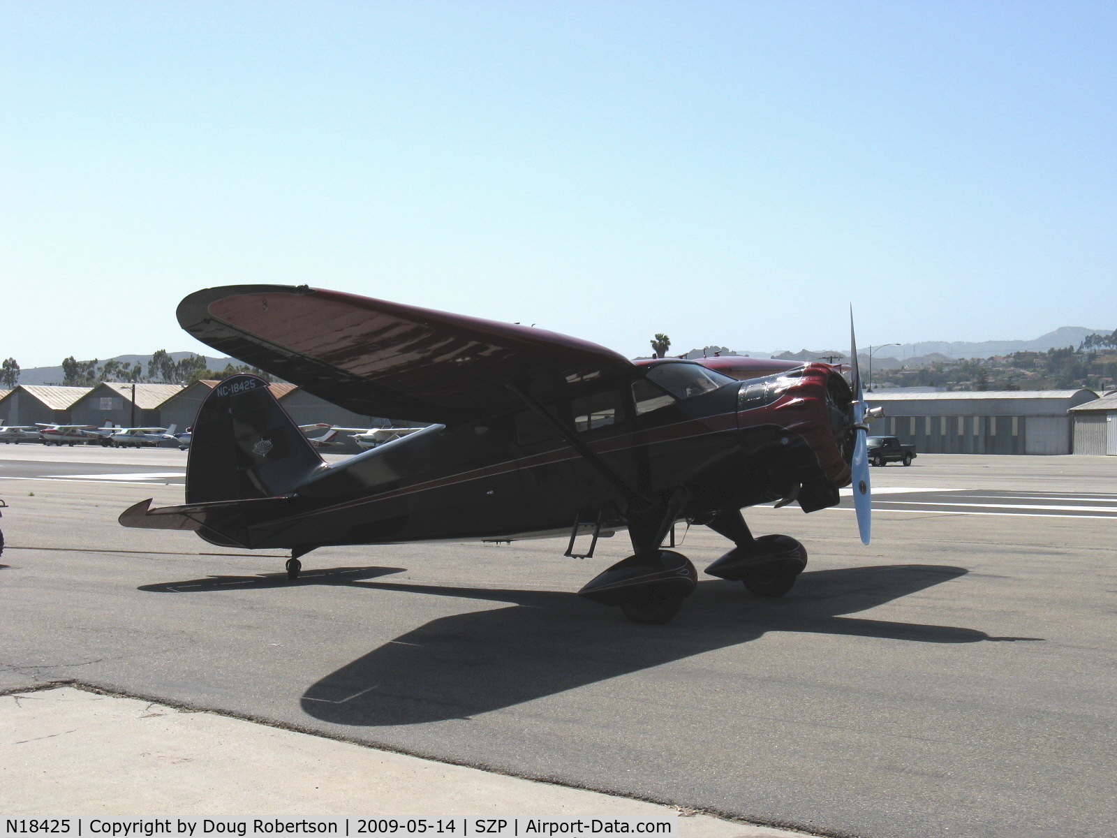 N18425, 1937 Stinson SR-9F Reliant C/N 5715, 1937 Stinson SR-9F 'Gullwing' RELIANT, Pratt & Whitney R-985 Wasp Jr. 450 Hp upgrade from original Wright 450 Hp radial
