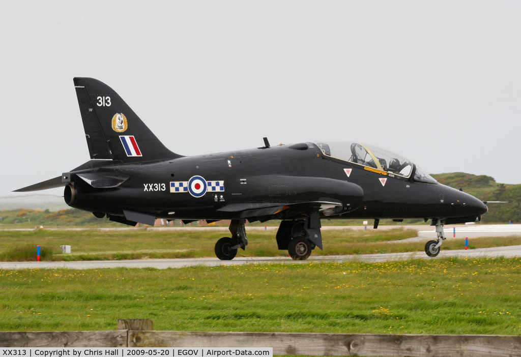 XX313, 1980 Hawker Siddeley Hawk T.1W C/N 149/312138, RAF No 4 FTS/19(R) Sqn