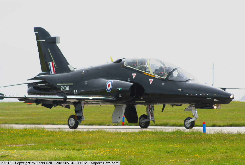 ZK016, 2008 British Aerospace Hawk T2 C/N RT007/1245, BAe Hawk T2