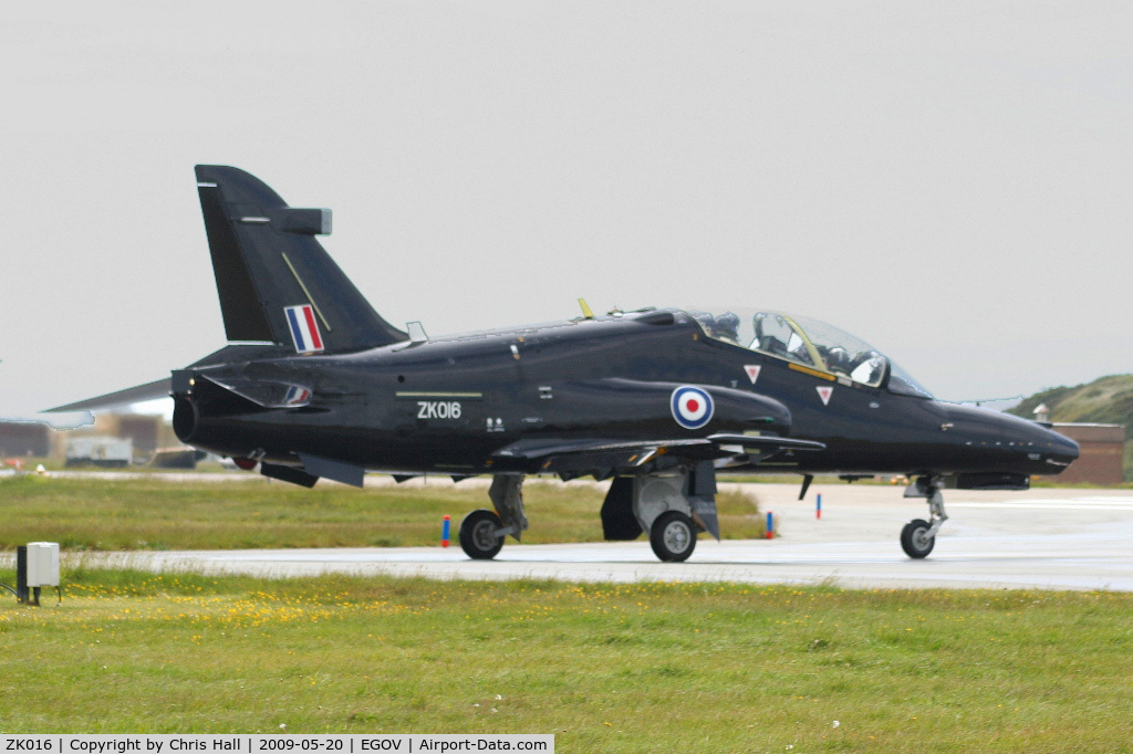 ZK016, 2008 British Aerospace Hawk T2 C/N RT007/1245, BAe Hawk T2