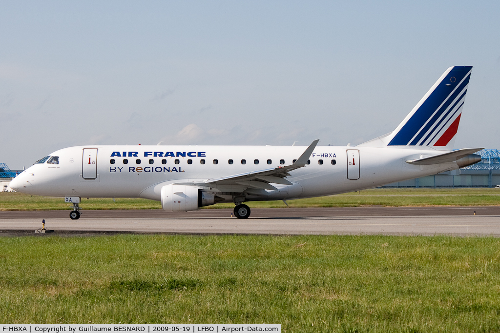 F-HBXA, 2008 Embraer 170LR (ERJ-170-100LR) C/N 17000237, Too bad 500th doesn't come anymore.