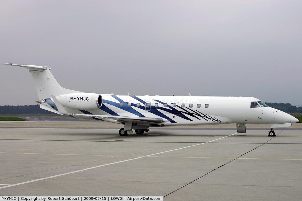 M-YNJC, 2006 Embraer EMB-135BJ Legacy 600 C/N 14500961, Special visitor!
