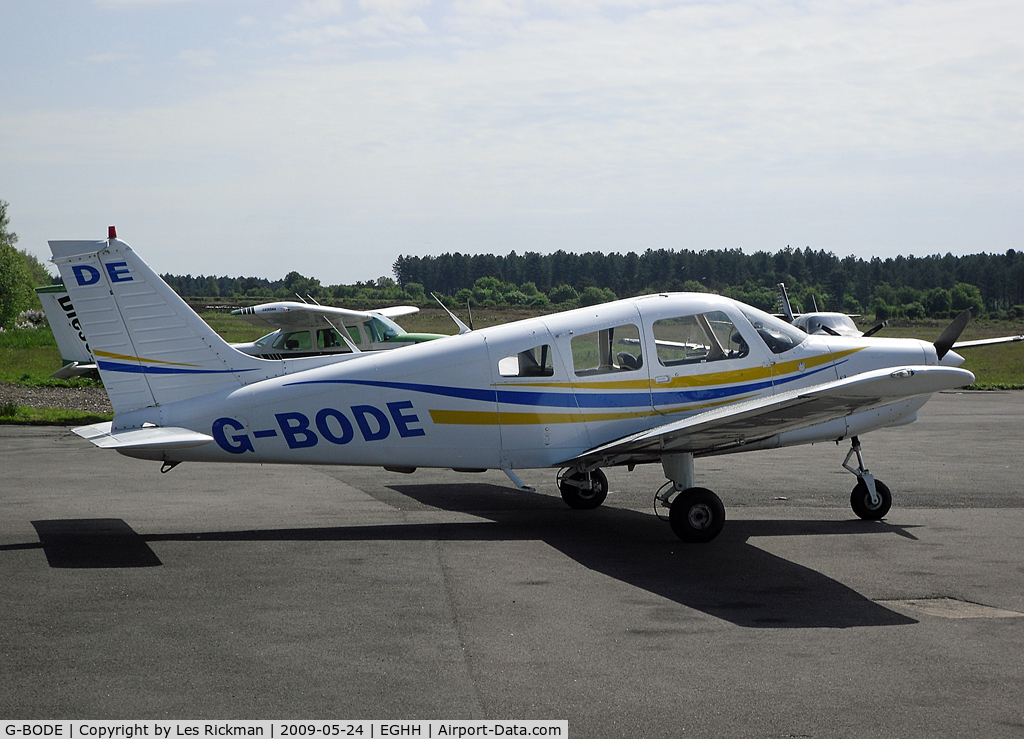G-BODE, 1988 Piper PA-28-161 Cherokee Warrior II C/N 2816039, Repainted