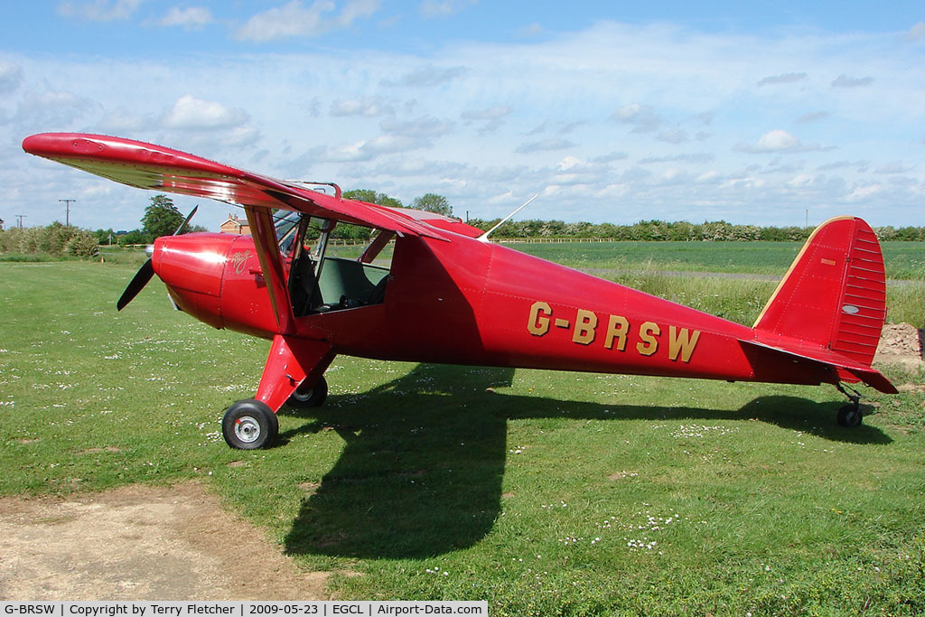 G-BRSW, 1946 Luscombe 8A C/N 3249, at 2009 May Fly-in at Fenland