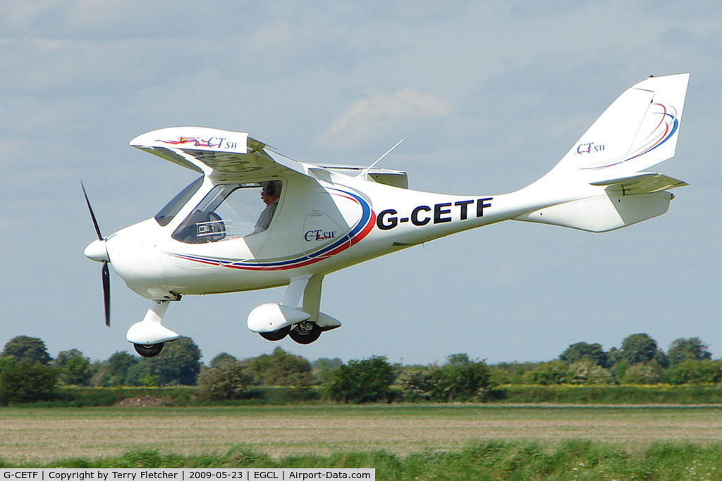 G-CETF, 2007 Flight Design CTSW C/N 8318, Sports Aircraft At Fenland in May 2009