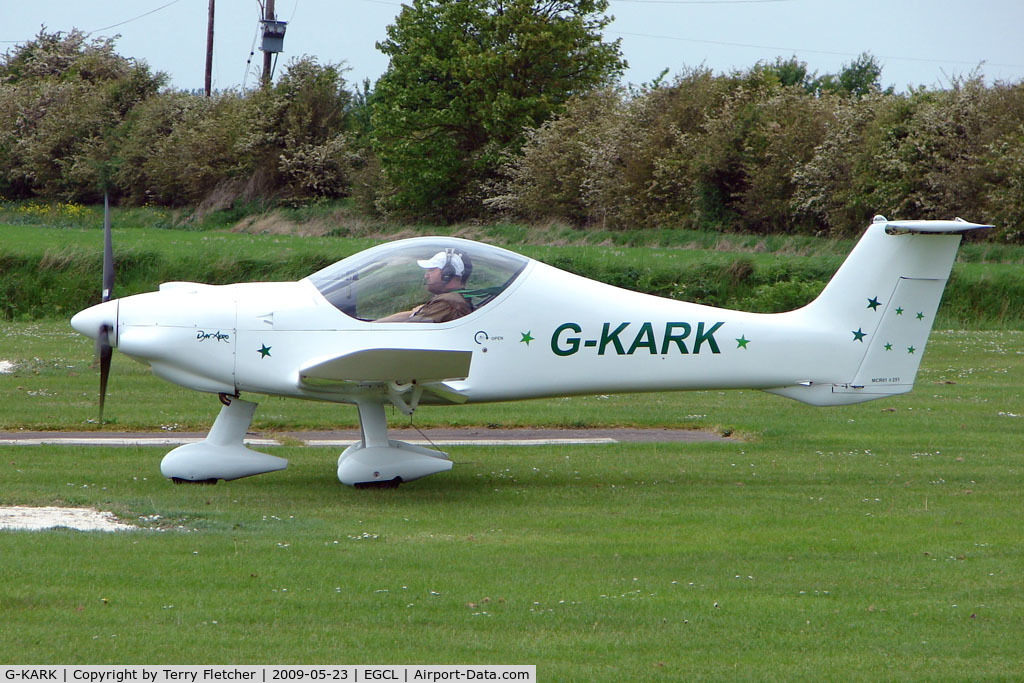 G-KARK, 2006 Dyn'Aero MCR-01 Club C/N PFA 301A-14010, Kit Build at 2009 May Fly-in at Fenland