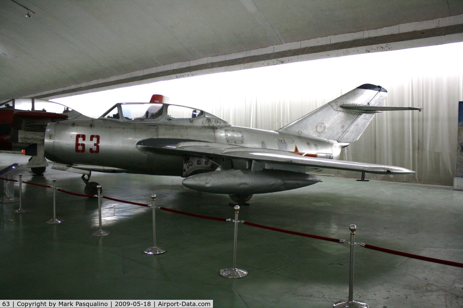 63, Mikoyan-Gurevich MiG-15UTI C/N 712170, MiG-15UTI  Located at Datangshan, China