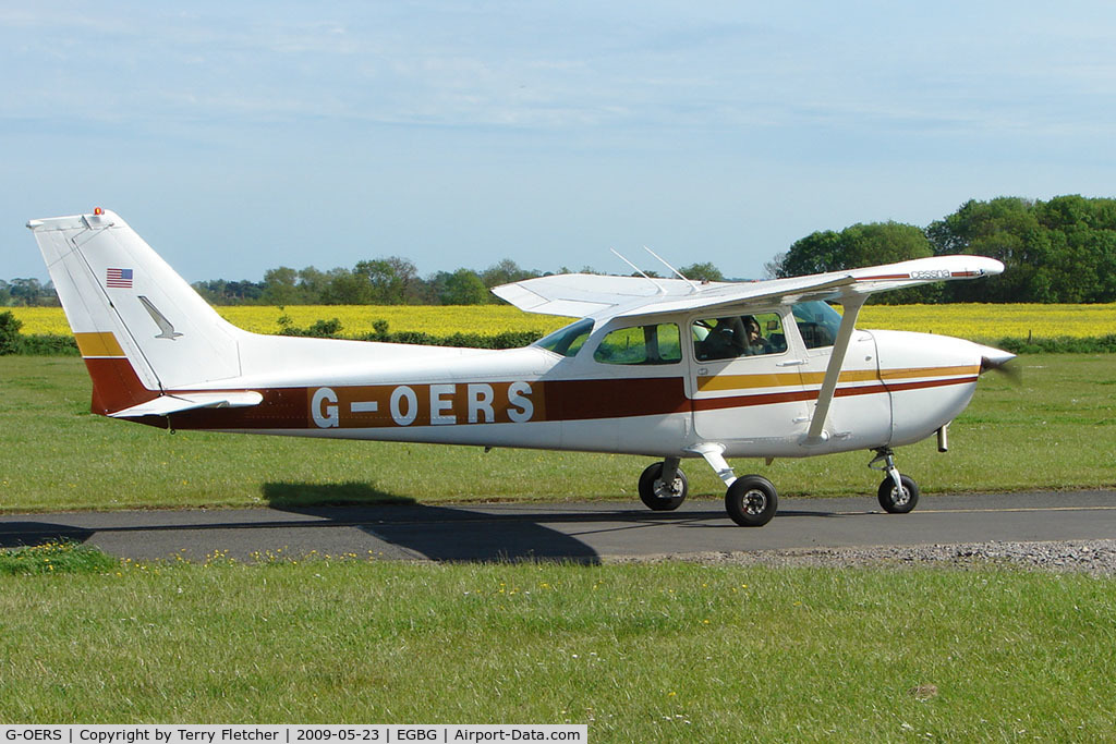 G-OERS, 1977 Cessna 172N C/N 172-68856, Cessna 172N at Leicester 2009 May Bank Holiday Fly-in