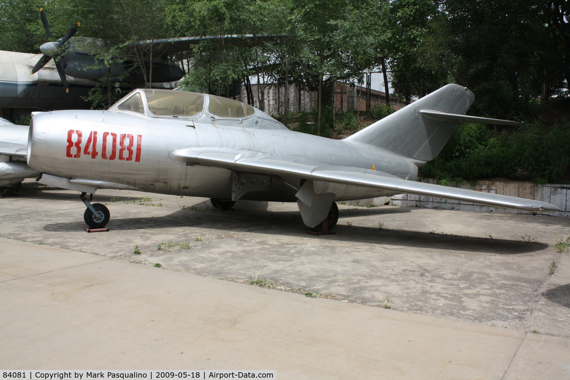 84081, Mikoyan-Gurevich MiG-15UTI C/N 11418, MiG-15UTI  Located at Datangshan, China