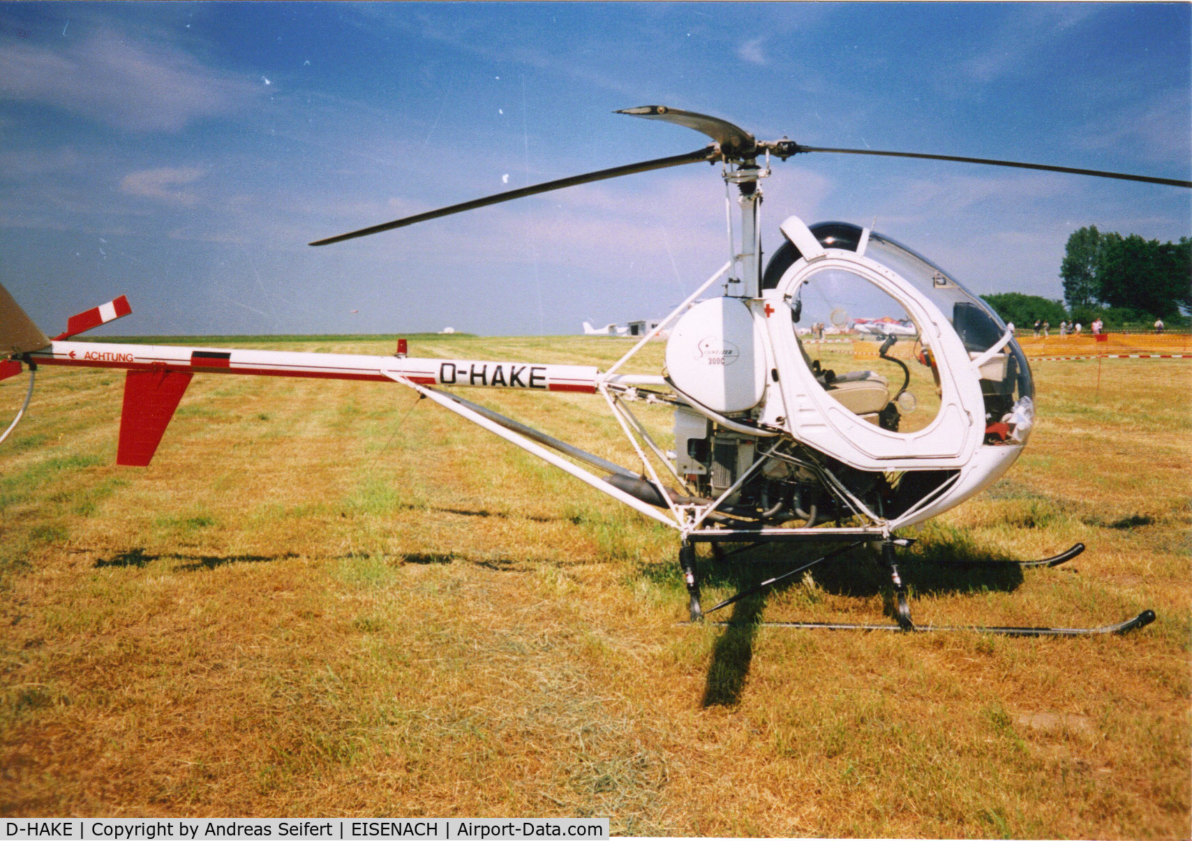 D-HAKE, Schweizer 269C C/N S-1202, Eisenach-Kindel 1993