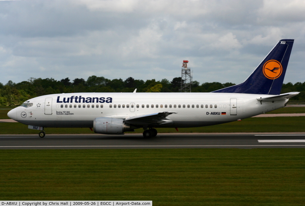 D-ABXU, 1989 Boeing 737-330 C/N 24282, Lufthansa