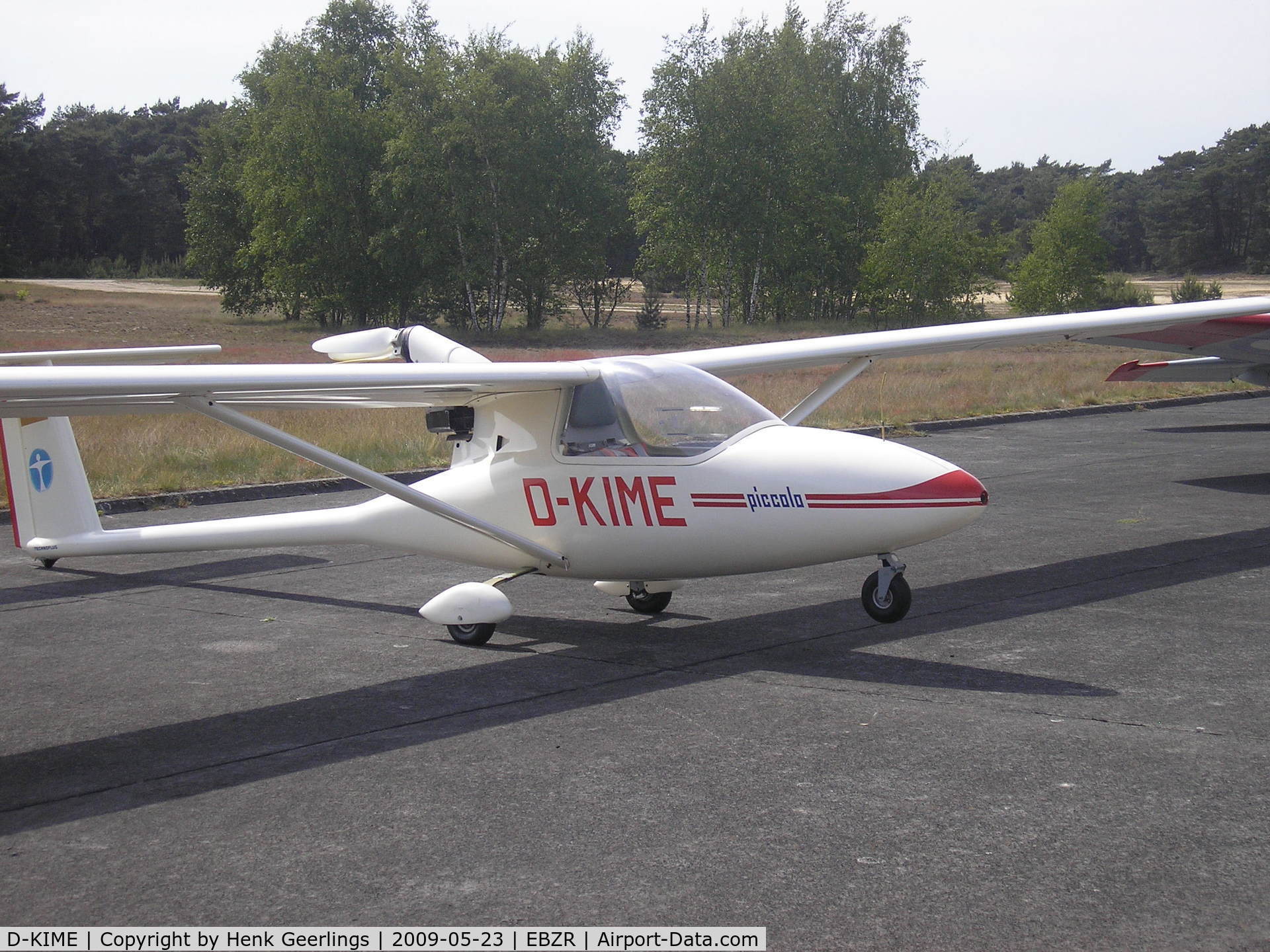 D-KIME, 1992 Technoflug Piccolo B C/N 58, Visitor at Chipmunk Fly In
