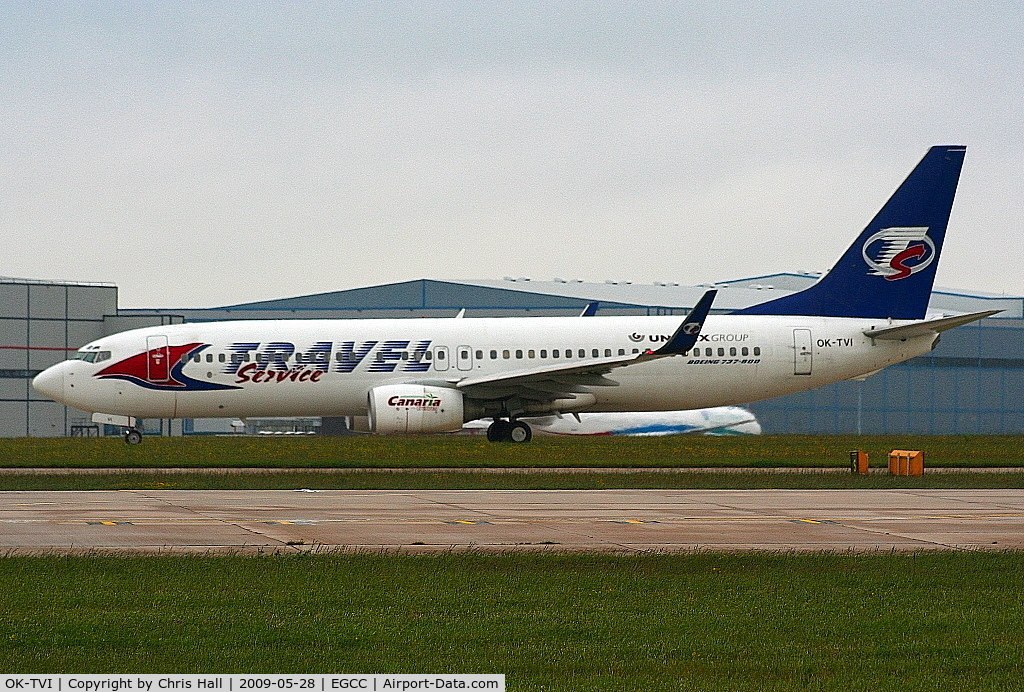 OK-TVI, 2004 Boeing 737-86Q C/N 30294, Travel Service