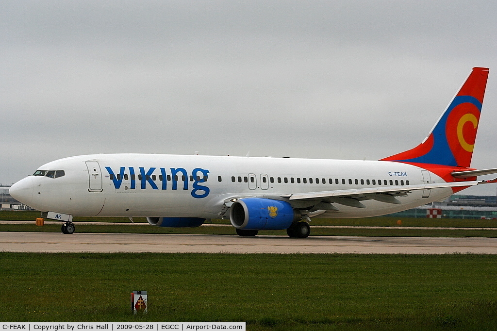 C-FEAK, 2004 Boeing 737-86Q C/N 30292, Viking