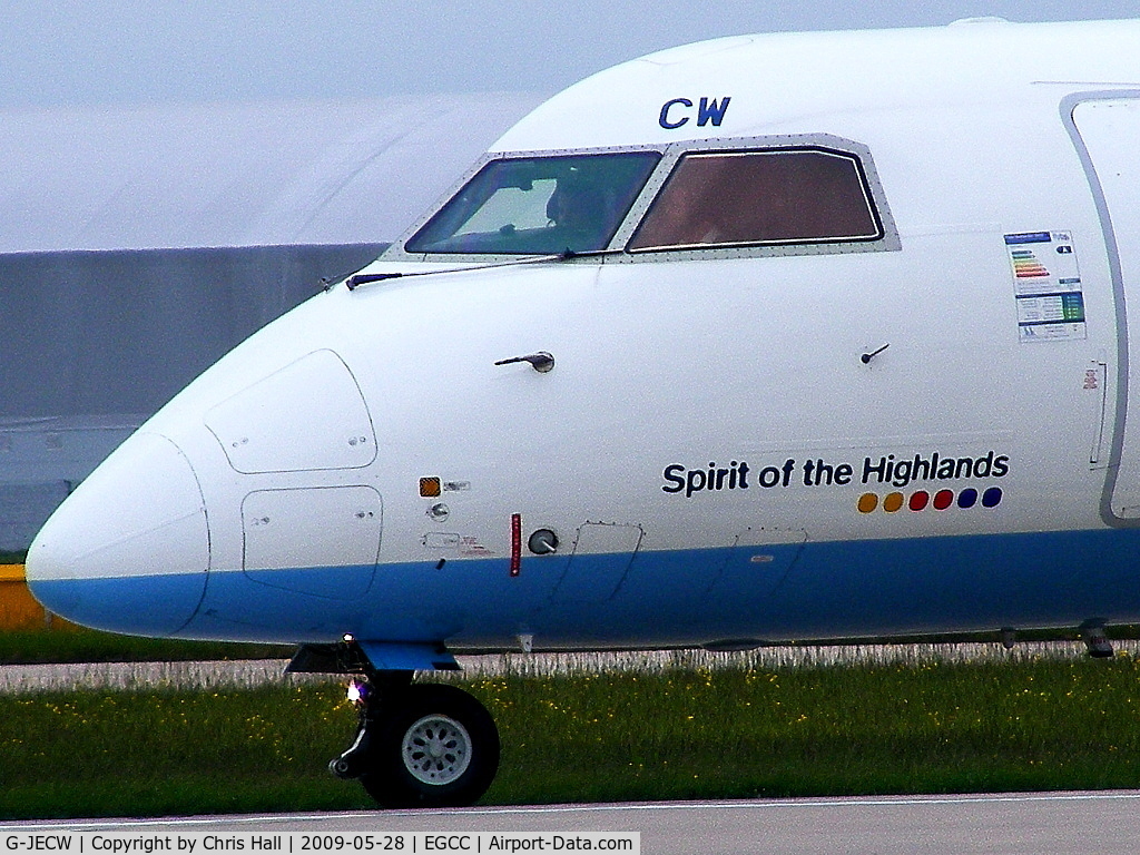 G-JECW, 2007 De Havilland Canada DHC-8-402Q Dash 8 C/N 4152, 
