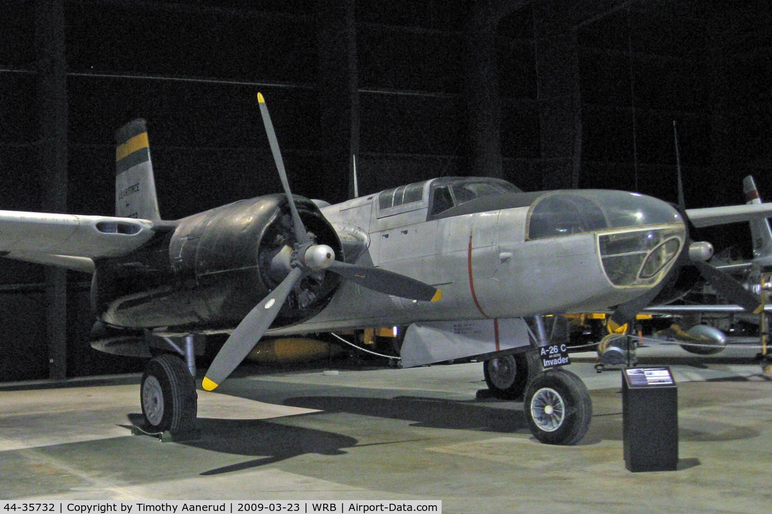44-35732, 1944 Douglas A-26C Invader C/N 29011, Museum of Aviation, Robins AFB