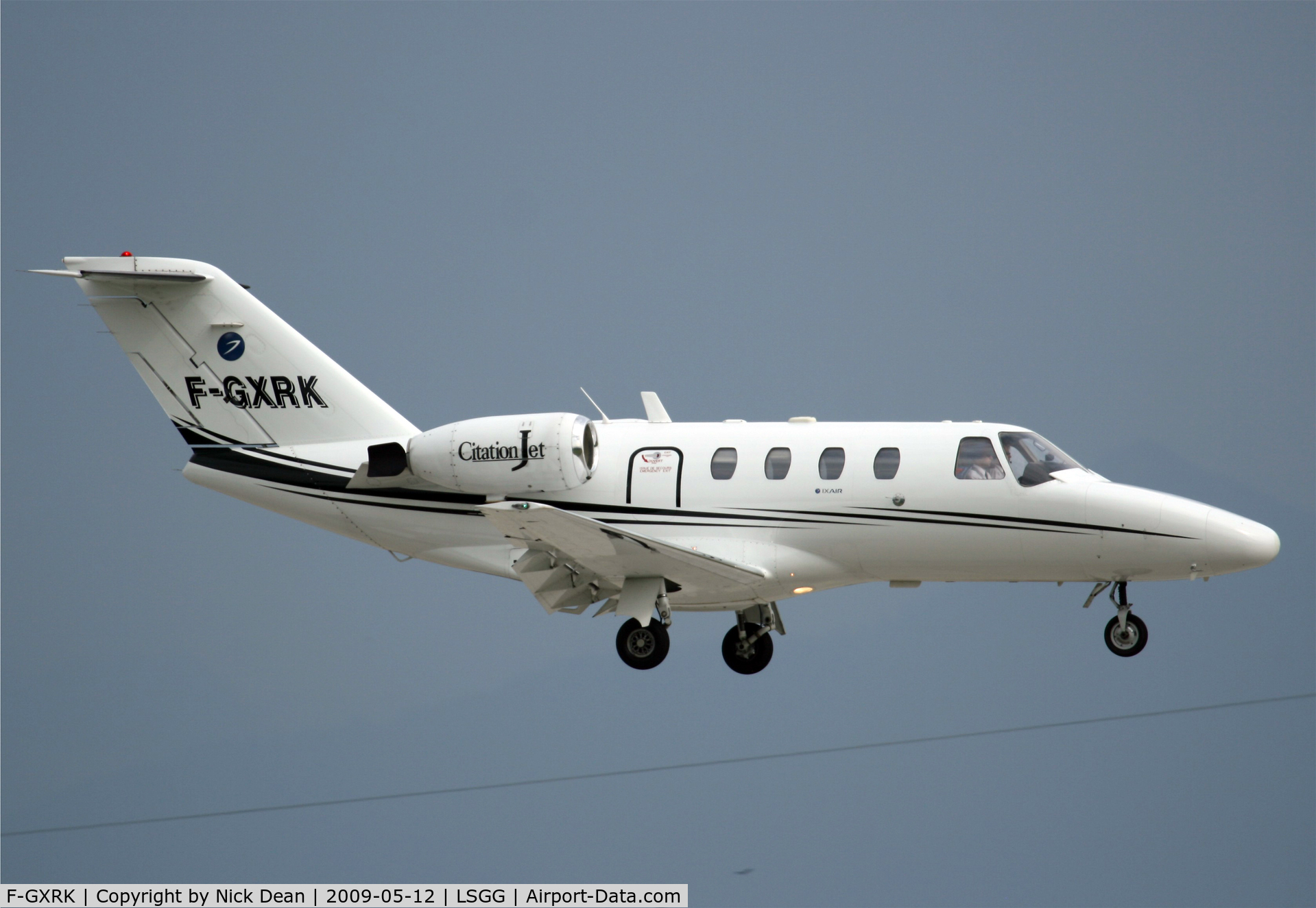 F-GXRK, 1997 Cessna 525 Citation CJ1 C/N 525-0229, LSGG