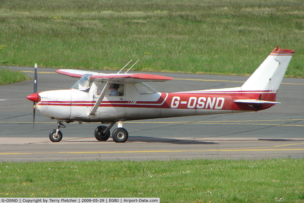 G-OSND, 1975 Reims FRA150M Aerobat C/N 0272, Cessna 150M at Gloucestershire Airport