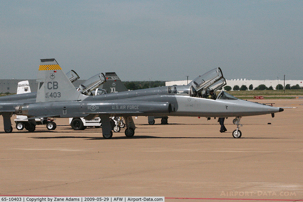 65-10403, 1965 Northrop T-38A-60-NO Talon C/N N.5822, At Alliance, Fort Worth