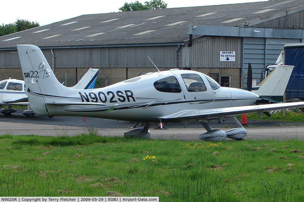 N902SR, 2007 Cirrus SR22 GTS C/N 2356, Cirrus SR22 at Gloucestershire Airport