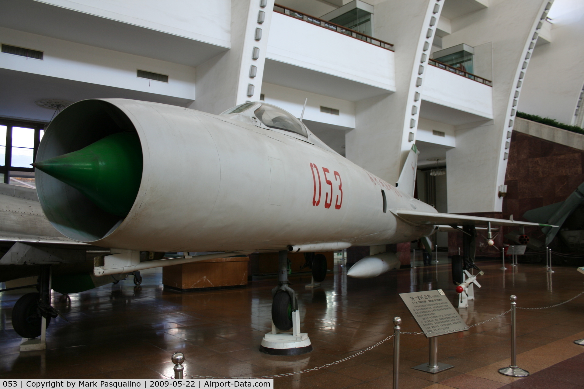 053, Shenyang J-8 C/N Not found 053, Shenyang J-8  Located at Miltary Museum Beijing