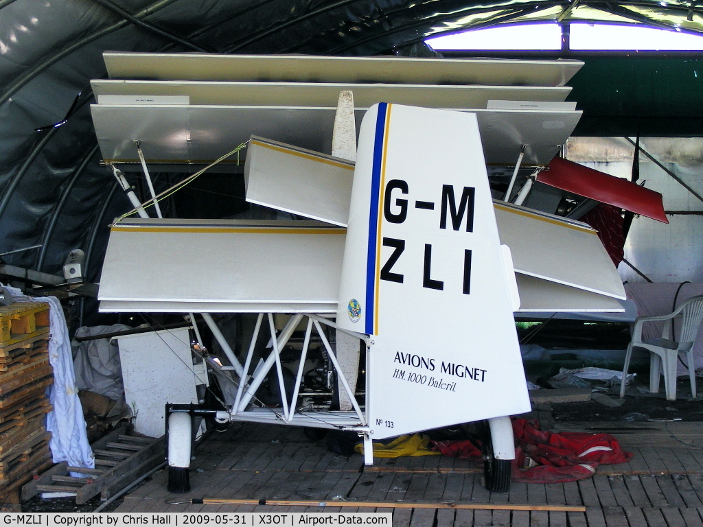 G-MZLI, 1998 Mignet HM.1000 Balerit C/N 133, Otherton Microlight Airfield