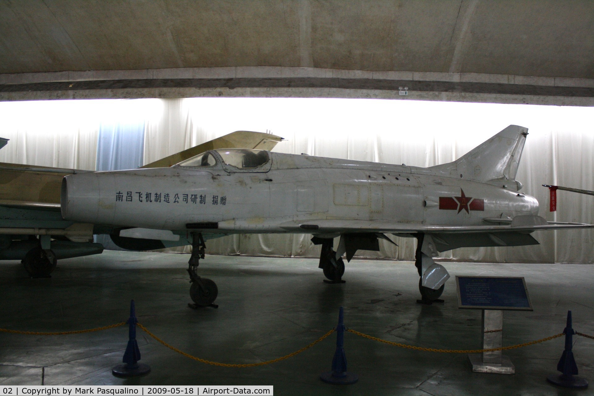 02, Nanchang J-12 C/N 132002, Nanchang J-12 on display at Chinese Aviation Museum