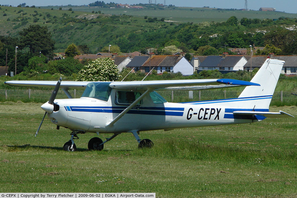G-CEPX, 1983 Cessna 152 C/N 152-85792, Cessna 152 at Shoreham Airport