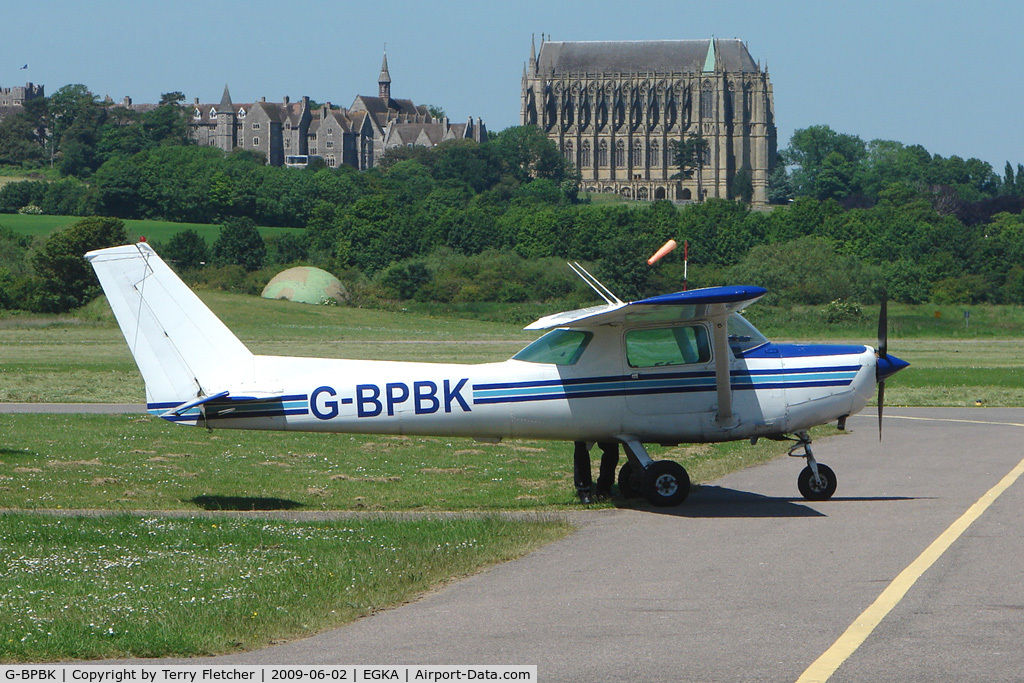 G-BPBK, 1979 Cessna 152 C/N 152-83417, Cessna 152 at Shoreham Airport