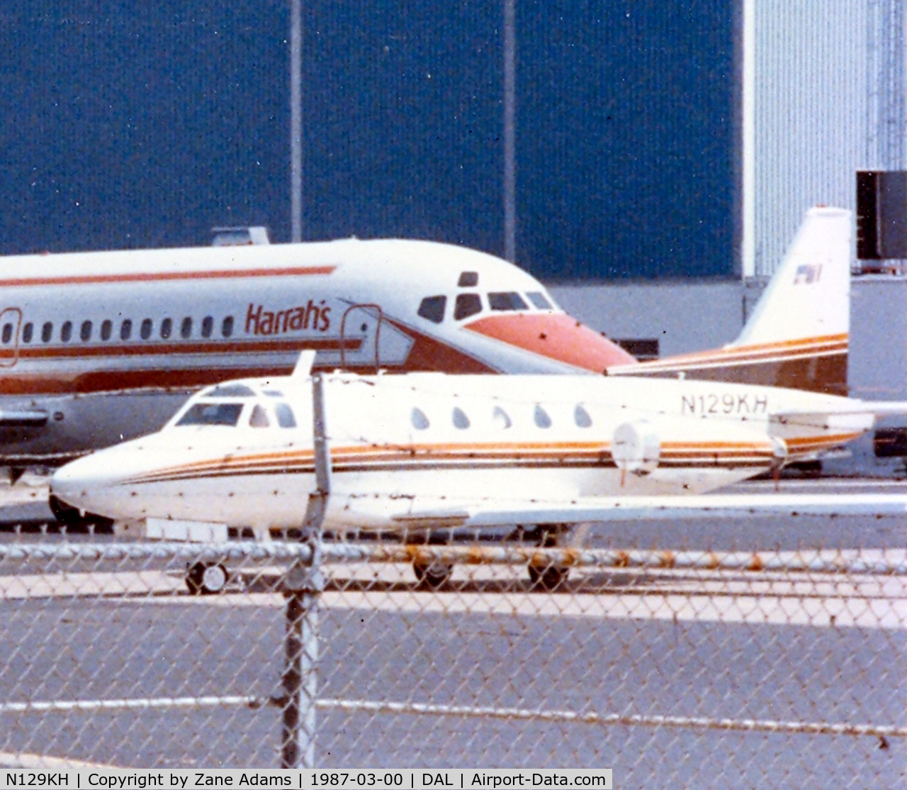 N129KH, North American NA-265 Sabreliner C/N 0000, At Dallas Love Field