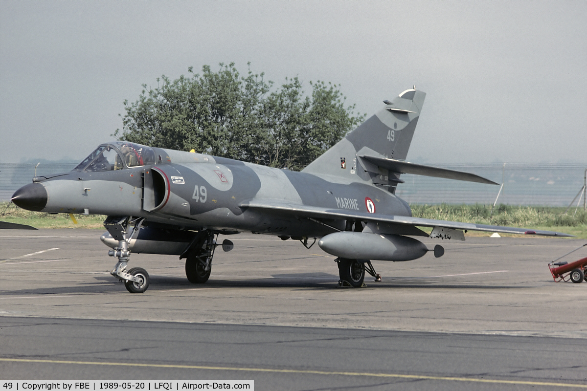49, Dassault Super Etendard C/N 50, Super Etendart at Cambrai