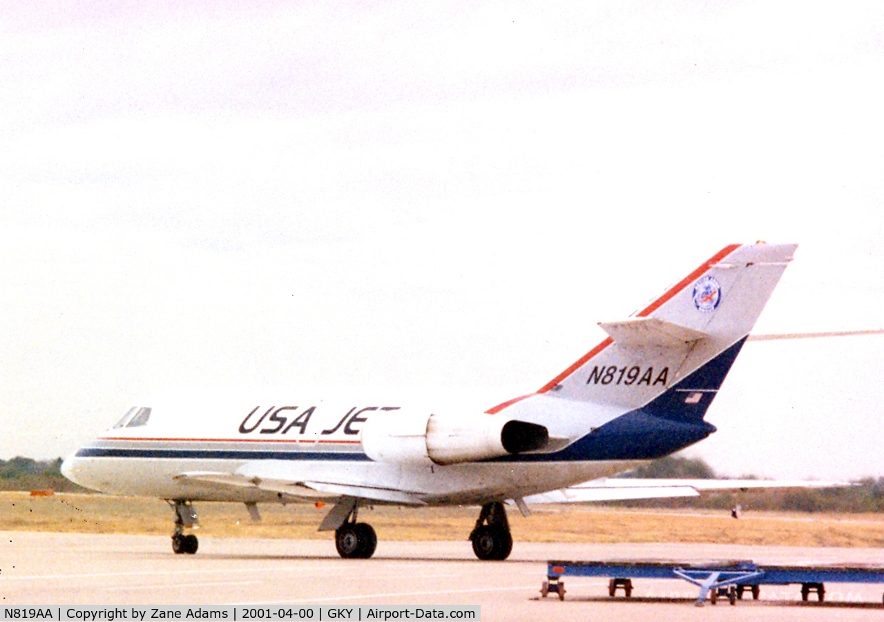 N819AA, 1966 Dassault Falcon (Mystere) 20C C/N 26, At Arlington Municipal Airport